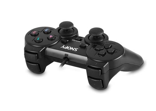 SNOPY SG-401 SİYAH USB/PC/PS3 1.8MT TİTREŞİMLİ JOYPAD GAMEPAD OYUN KOLU